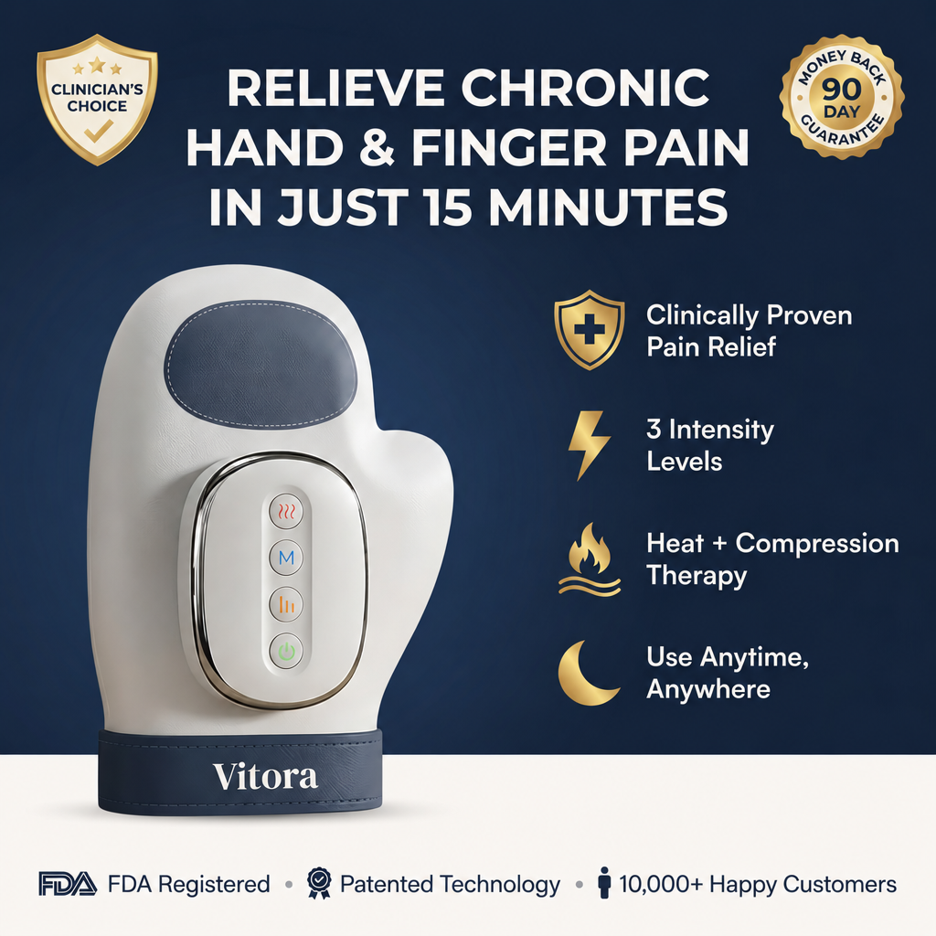 Vitora™ Hand Massager - Support for Joint, Inflammation & Pain