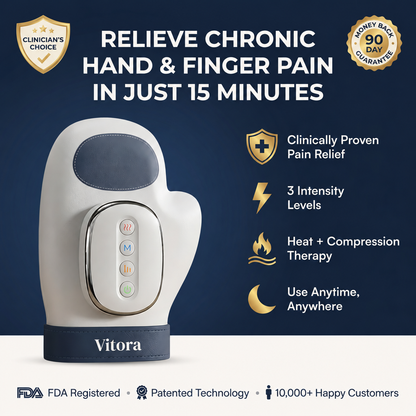 Vitora™ Hand Massager - Support for Joint, Inflammation & Pain