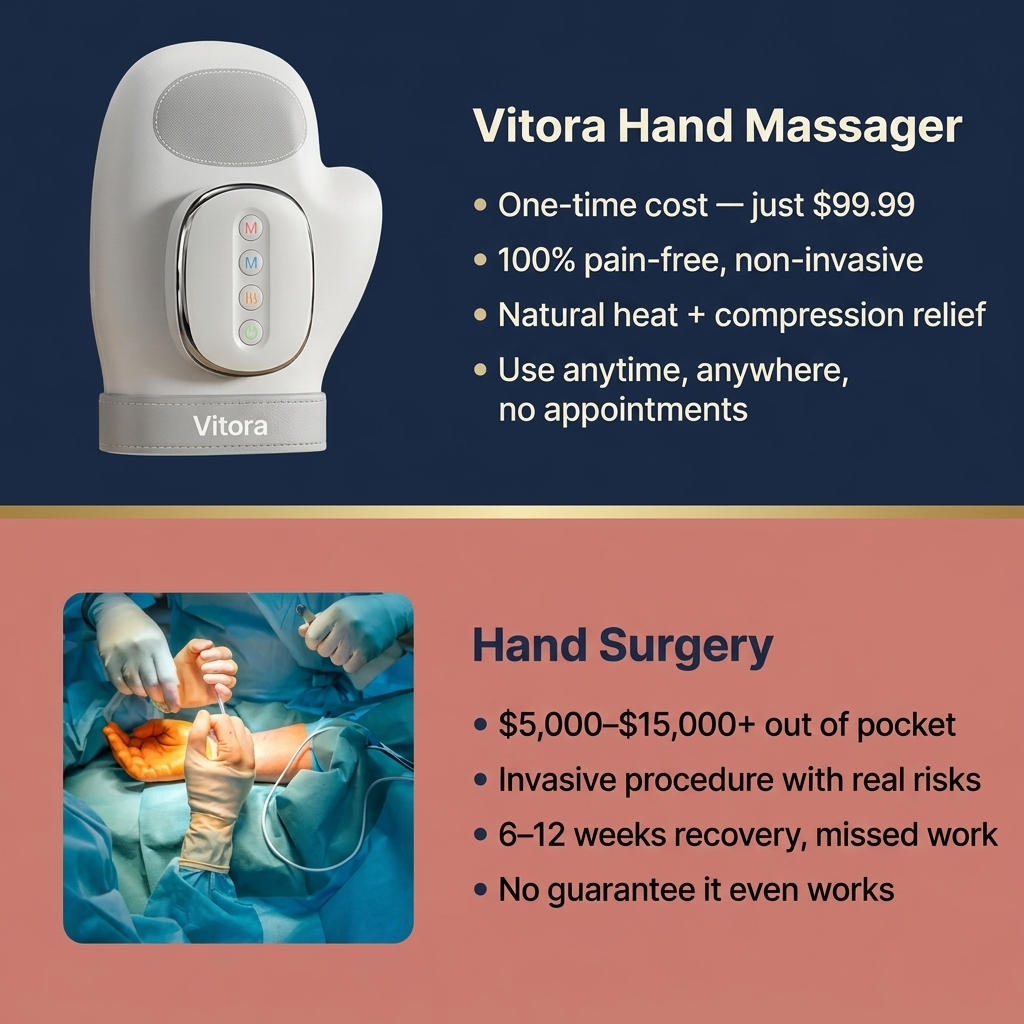 Vitora™ Hand Massager - Support for Joint, Inflammation & Pain