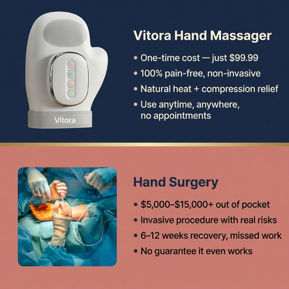 Vitora™ Hand Massager - Support for Joint, Inflammation & Pain